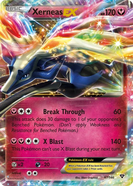 Xerneas EX card image